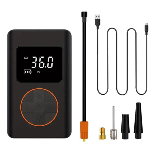 Elektriline pump/kompressor Rechargeable Electric Air Pump inSPORTline Gaberila w/ Power Bank & LED Light