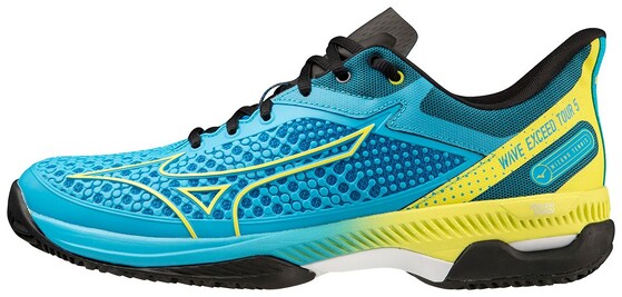 Tennisejalatsid Mizuno WAVE EXCEED TOUR 5CC sinine/kollane