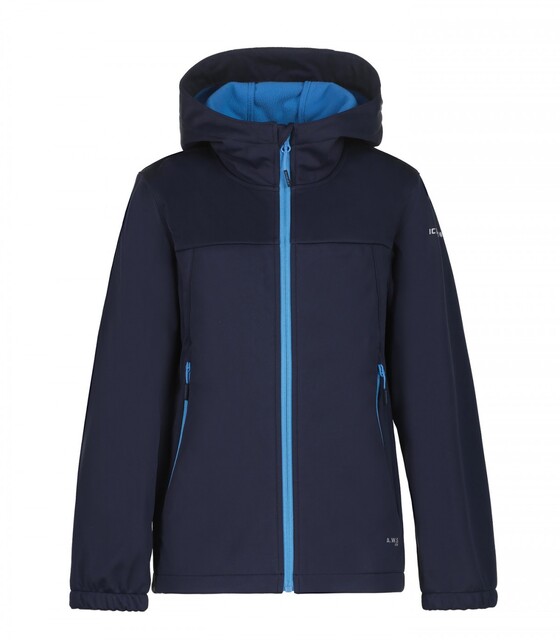 Softshell Icepeak Kline JR tumesinine/helesinine