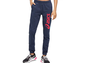 Laste dressipüksid Asics Big Logo Sweatpants tumesinine