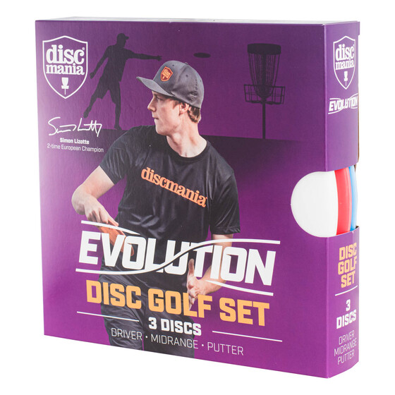 Discmania discgolfi ketaste komplekt Evolution Beginner Set