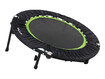 Batuut Tunturi 4-folding Fitness Trampoline must/roheline