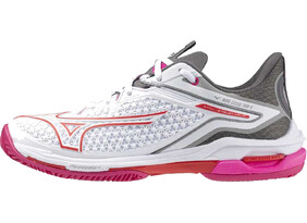 Naiste tennisejalatsid Mizuno WAVE EXCEED TOUR 6 CC valge/punane