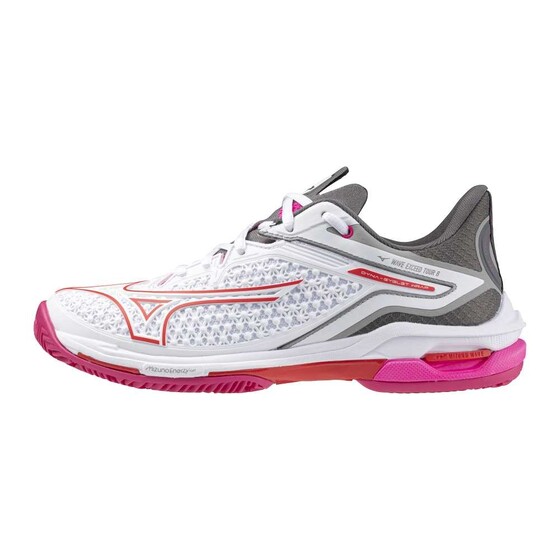 Tennisejalatsid Mizuno WAVE EXCEED TOUR 6 CC valge/punane