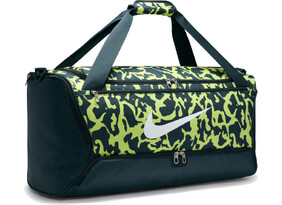 Spordikott Nike Brasilia Medium 60L hall/roheline