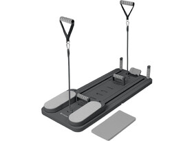 Gymstick Pilates V Reformer Board, Black Rose
