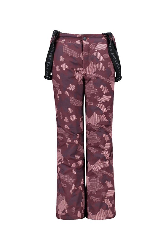 Suusapüksid Five Seasons Billie JR tumepunane