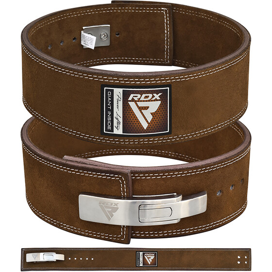 Tõstevöö RDX Belt Liver Buckle pruun