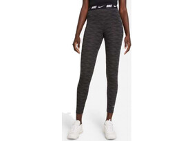 Naiste treeningpüksid Nike W NSW CLUB HW AOP PRINT tumehall