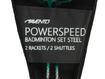 Sulgpallireketite komplekt Avento Power Speed