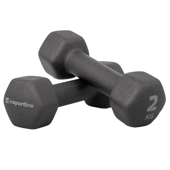 Hantlid Neoprene Dumbbells inSPORTline ON-X Renbell 2 x 2 kg