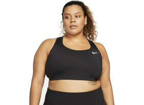 Naiste treeningrinnahoidja Nike Dri-Fit Swoosh Plus Sports Bra must