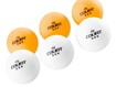 Lauatennisepallid Court Table Tennis Three-Star 6 palli