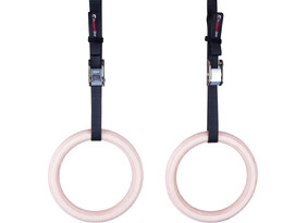Akrobaatikarõngad Wooden Gymnastic Rings inSPORTline CF927