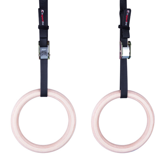 Akrobaatikarõngad Wooden Gymnastic Rings inSPORTline CF927