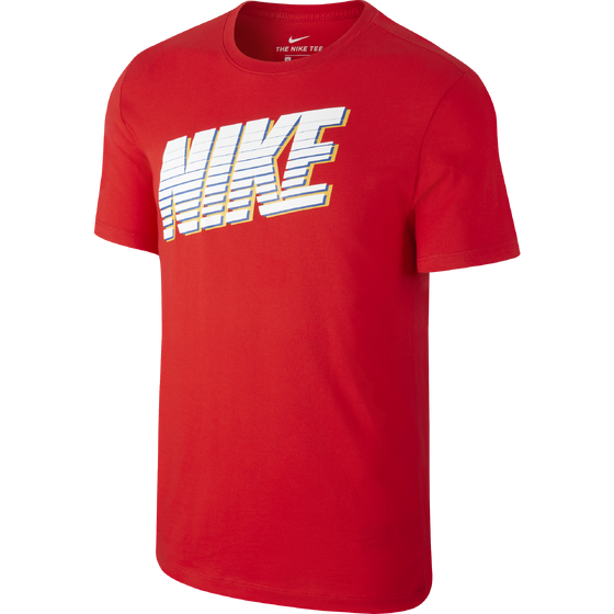 T-särk Nike M NSW TEE NIKE BLOCK punane