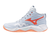 Võrkpallijalatsid Mizuno MOMENTUM PRO MID sinine/oranž