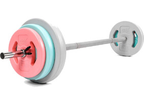 Body Pump Set Gymstick Vivid 20 kg roosa