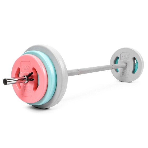 Body Pump Set Gymstick Vivid 20 kg roosa