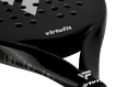 Padeli reket VirtuFit Hybrid must/valge