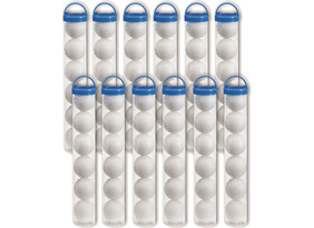 Lauatennisepallid Rucanor Double Circle III valge