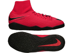 Laste jalgpallijalatsid Nike  JR HYPERVENOMX PHELON 3 DF IC punane