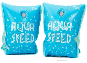 Ujumiskätised Aqua-Speed Premium helesinine