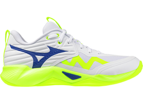 Naiste Võrkpallijalatsid Mizuno WAVE MOMENTUM PRO (U) valge/kollane