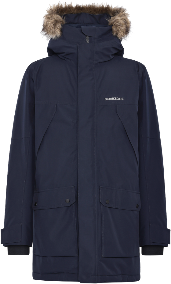 Parka Didriksons RICK 2 tumesinine
