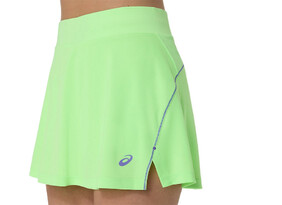 Naiste padeliseelik Asics Padel Court Skirt neoonroheline