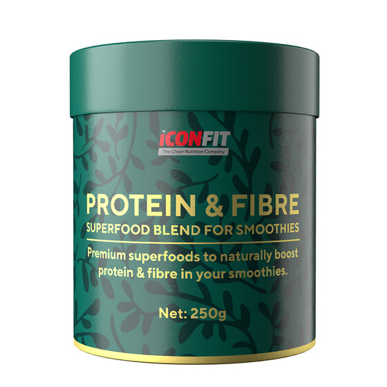 ICONFIT Smoothie Protein & Fibre Mustsõstra 250 g