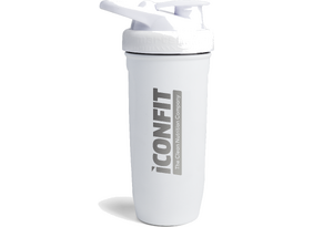 ICONFIT Shaker Metal Reforce 900ml valge