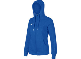 Naiste dressipluus Mizuno Sweat FZ Hoodis W sinine
