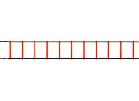 Kiirusredel Agility Training Ladder 4 meetrit