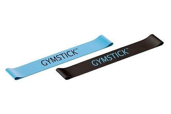 Venituskummid Gymstick Mini Band keskmine/tugev sinine/must