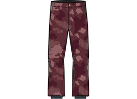 Laste suusapüksid Five Seasons Billie JR tumepunane