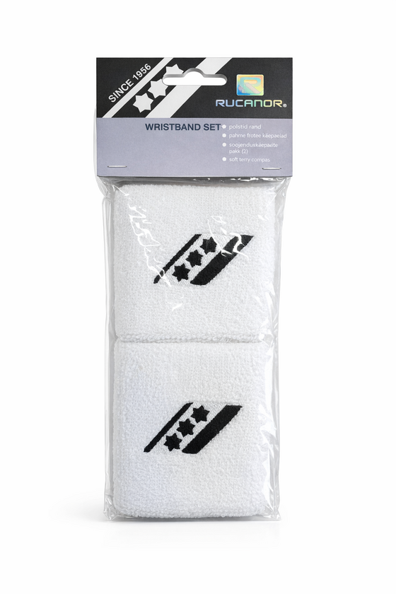 Randmepael Wristband set valge