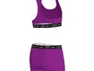 Ujumiskomplekt NIKE G LOGO TAPE Racerback Short Set lilla/must