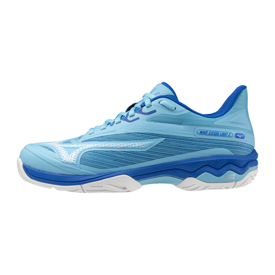 Tennisejalats Mizuno WAVE EXCEED LIGHT 2 AC W sinine 