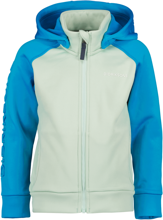 Dressipluus Didriksons Corin Kids Fullzip 7 heleroheline/sinine