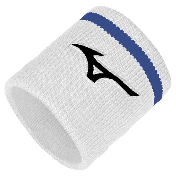 Randmepael Mizuno Wristband Long With Line valge/sinine