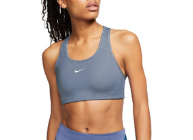 Naiste treeningrinnahoidja Nike Womens Dri-Fit SWOOSH 1PP BRA sinine