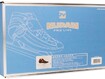Kiiruisud Nijdam SPEED SKATE CARBON must/punane 3420