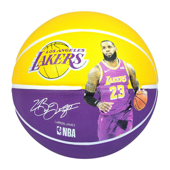 Korvpall Spalding LA Lakers LeBron James suurus 5