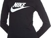 Särk Nike Womens NSW Tee Essential Long Sleeve Icon FT must/valge
