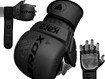 MMA RDX Sparringu kindad Shooter F6 Matte must S/M