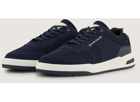 Meeste vabaajajalatsid Tom Tailor M 9580010001 tekstiil tumesinine/valge