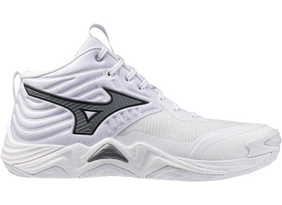 Meeste Võrkpallijalatsid Mizuno WAVE MOMENTUM ELITE MID valge/must