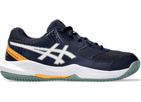 Laste tennisejalatsid Asics GEL-DEDICATE 8 Padel GS tumesinine/valge