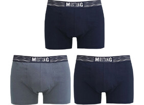 Meeste bokserid Mustang tumesinine